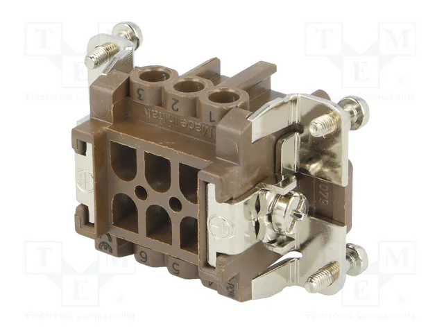 ILME Conector HDC Hembra 6+PE 16A 500V