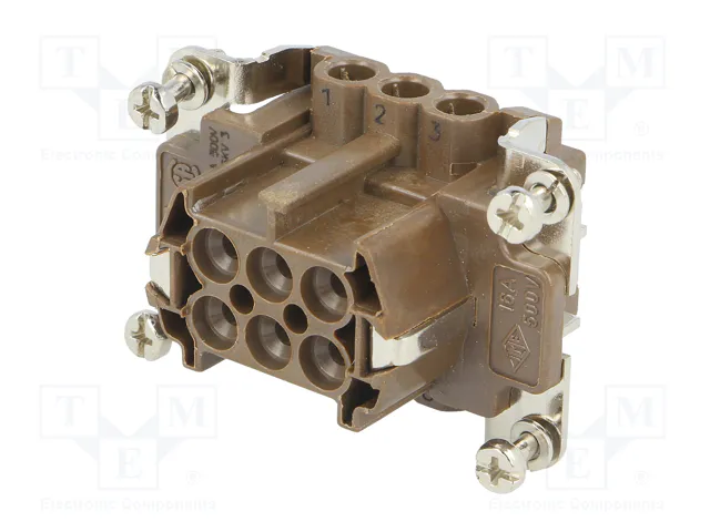ILME Conector HDC Hembra 6+PE 16A 500V