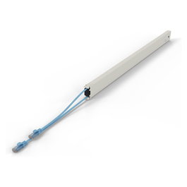 Patchbox patchbox.one Kupferkassette 46RU (2,5 m) Cat. 6a U/UTP PoE++ Azul para Rack