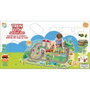 Cefa Alfombra de foam Tren City Adventures con circuito de tren y accesorios