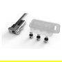 Kensington Universal 3-IN-1 - 3 Puntas de Repuesto para Cabeza de Candado de Seguridad para Portátil, Plata