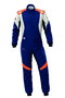 Omp Traje de Carreras First Evo My2025 FIA 8856-2018 Navy Azul - Fluo Naranja Talla 52 OMPIA0-1874-A01-249-52