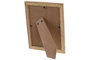 DKD Home Decor Marco de Fotos 15x2x20 Mango y Cristal Redondeado