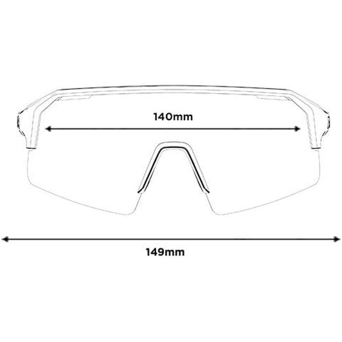 Gafas de Sol Unisex Bollé BS005001 Ø 140 mm