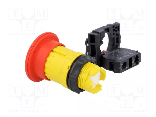SCHNEIDER ELECTRIC Interruptor de emergencia Harmony XB5 rojo NC Ø22mm SCHNEIDER ELECTRIC Interruptor de emergencia Harmony XB5 rojo NC Ø22mm