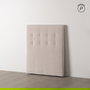 Cabecero Crema Tejido Dormitorio 100 X 8 X 125 cm
