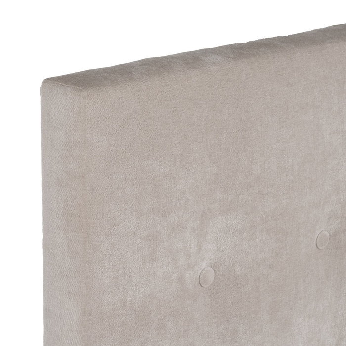 Cabecero Crema Tejido Dormitorio 100 X 8 X 125 cm Cabecero Crema Tejido Dormitorio 100 X 8 X 125 cm