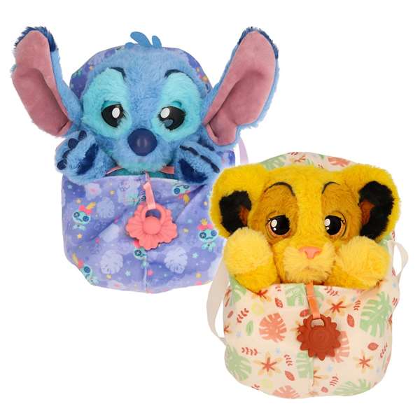 Imc Toys Peluche Baby Paws Stitch Recién Nacido con Sonido y Bolsa Transportable 10,30x19x11,20 cm Imc Toys Peluche Baby Paws Stitch Recién Nacido con Sonido y Bolsa Transportable 10,30x19x11,20 cm