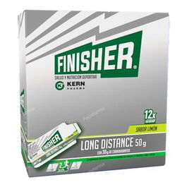 FINISHER Long Distance 12 Sobres 50 G Sabor Limon