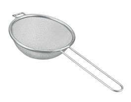 METALTEX Colador de Malla de Acero Inoxidable 16 cm