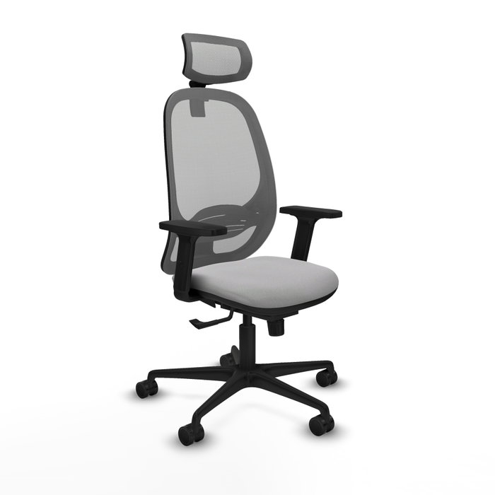 PIQUERAS Y CRESPO Silla de oficina Cilanco Gris con mecanismo Sincro PIQUERAS Y CRESPO Silla de oficina Cilanco Gris con mecanismo Sincro