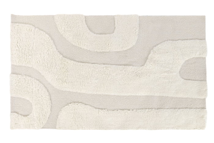 DKD Home Decor Alfombra de Lana Cruda 163x230 cm DKD Home Decor Alfombra de Lana Cruda 163x230 cm