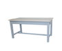 DKD Home Decor Mesa Comedor Victoria Tradicional Gris Natural 81.5 x 78 x 161.5 cm