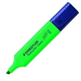 STAEDTLER Textsurfer Classic Marcadores Fluorescentes Verde Intenso 10 Unidades