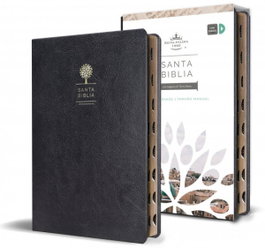 ORIGEN Biblia RVR 1960, Tapa Dura, Piel y Cantos Dorados