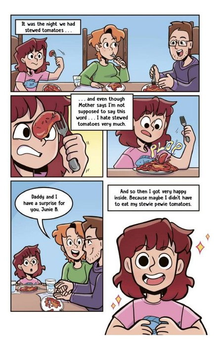 Junie B. Jones tiene un hermano monísimo. El cómic