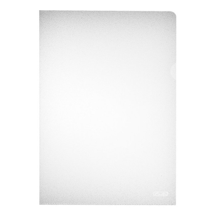 herlitz Fundas de archivo A4 genarbt Eco, Pack de 100 unidades