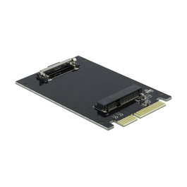 DeLOCK Adaptador de interfaz de tarjetas de ranura mSATA a SATA de 22 pines macho