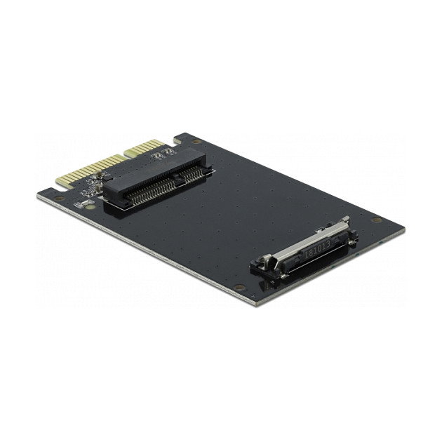 DeLOCK Adaptador de interfaz de tarjetas de ranura mSATA a SATA de 22 pines macho