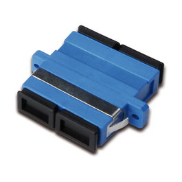 Digitus Conversor de Fibra Óptica SC a SC Azul SM con Tornillos DN-96003-1