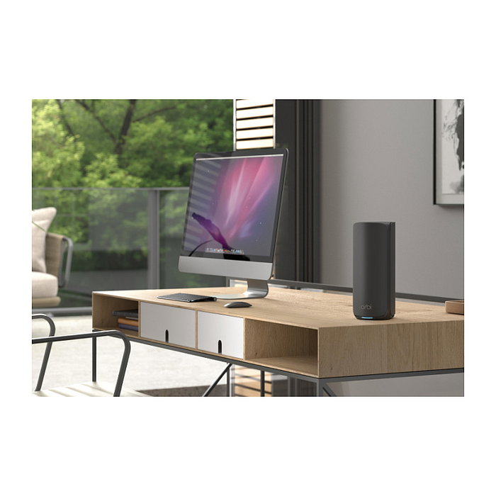 NETGEAR Orbi 870 Sistema de Malla Wi-Fi 7 (802.11be) Tribanda (2.4 GHz / 5 GHz / 6 GHz) Negro, Cobertura 836 m² NETGEAR Orbi 870 Sistema de Malla Wi-Fi 7 (802.11be) Tribanda (2.4 GHz / 5 GHz / 6 GHz) Negro, Cobertura 836 m²