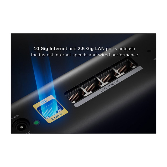 NETGEAR Orbi 870 Sistema de Malla Wi-Fi 7 (802.11be) Tribanda (2.4 GHz / 5 GHz / 6 GHz) Negro, Cobertura 836 m² NETGEAR Orbi 870 Sistema de Malla Wi-Fi 7 (802.11be) Tribanda (2.4 GHz / 5 GHz / 6 GHz) Negro, Cobertura 836 m²