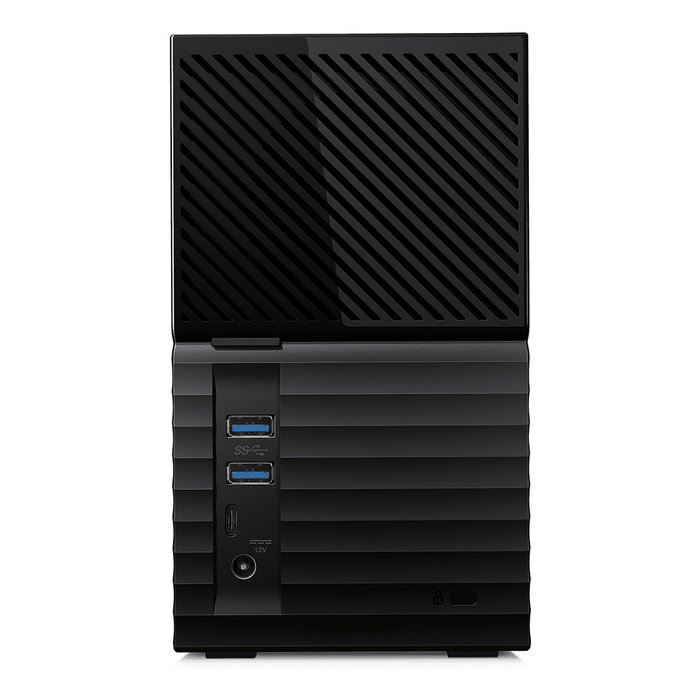 Western Digital My Book Duo 44TB RAID External Hard Drive USB 3.2 Gen 1 Negro