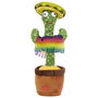 Jeux 2 momes Cactus Bailarín que Repite y Baila, Juguete para Mayores de 3 Años, 14x10x32 cm