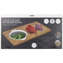 Cook Concept Tabla para Cortar con Escurridor de Silicona en Bambú