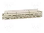 HARTING Conector de datos DIN 41612 hembra de 15 pines recto