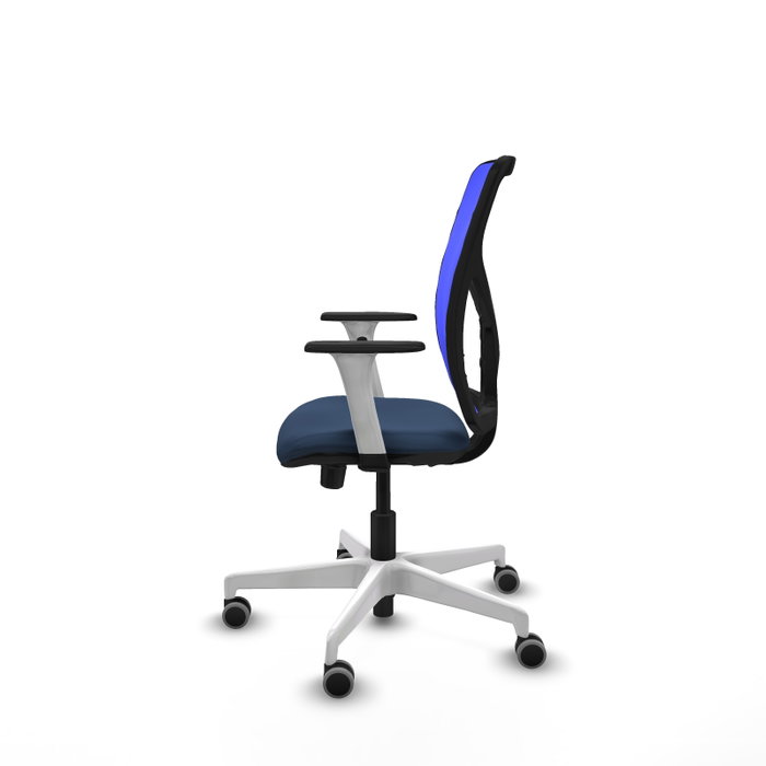 PIQUERAS Y CRESPO Silla de oficina Motilla Azul marino y Azul PIQUERAS Y CRESPO Silla de oficina Motilla Azul marino y Azul