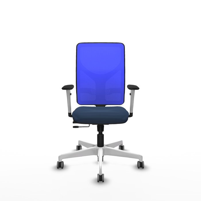 PIQUERAS Y CRESPO Silla de oficina Motilla Azul marino y Azul PIQUERAS Y CRESPO Silla de oficina Motilla Azul marino y Azul