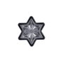 Molde Estrella Acero Carbono Sweet Grey Quid 21x5 cm (12 Unidades)