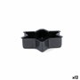 Quid Molde Estrella Acero Carbono Sweet Grey 21x5 cm (12 Unidades) inevitable