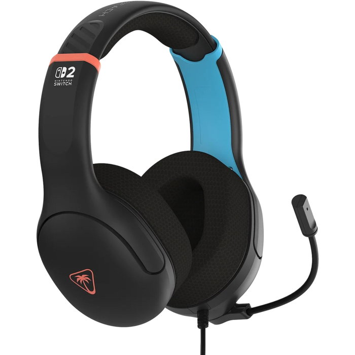 Turtle Beach Airlite Fit Charcoal Blue/Red para Nintendo Switch 2 Turtle Beach Airlite Fit Charcoal Blue/Red para Nintendo Switch 2