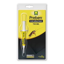 Massó Gel Jeringa Cucarachas Insecticida Control Cucarachas 5 g