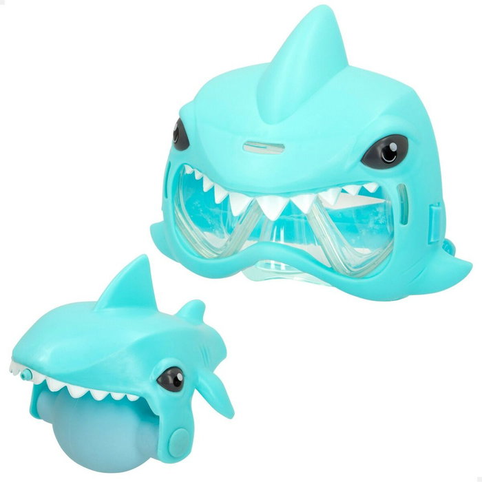 Set de pistola de agua y máscara de buceo Eolo Tiburón 18 x 15 x 8,5 cm (4 Unidades) Set de pistola de agua y máscara de buceo Eolo Tiburón 18 x 15 x 8,5 cm (4 Unidades)