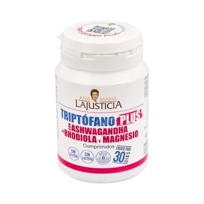 Ana Maria Lajusticia Triptófano Plus con Ashwagandha, Rhodiola y Magnesio 60 comprimidos