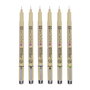 Sakura Sakura Pigma Micron 05 Estuche de 6 Colores Tierra
