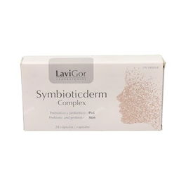 LAVIGOR Complex 28Cap. Symbioticderm Suplemento Piel Probióticos Prebióticos
