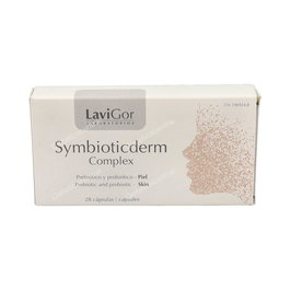 LAVIGOR Complex 28Cap. Symbioticderm Suplemento Piel Probióticos Prebióticos