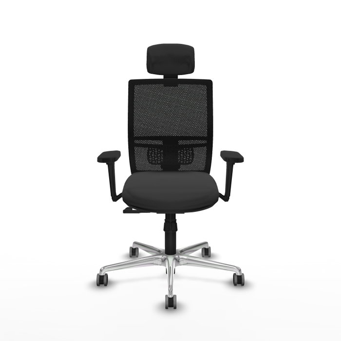 PIQUERAS Y CRESPO Silla de oficina Yunquera Gris oscuro y Negro PIQUERAS Y CRESPO Silla de oficina Yunquera Gris oscuro y Negro