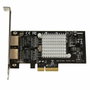 StarTech.com Tarjeta de Red PCI Express Gigabit Ethernet con 2 Puertos RJ45 Chipset Intel i350 ST2000SPEXI