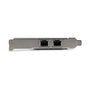 StarTech.com Tarjeta de Red PCI Express Gigabit Ethernet con 2 Puertos RJ45 Chipset Intel i350 ST2000SPEXI