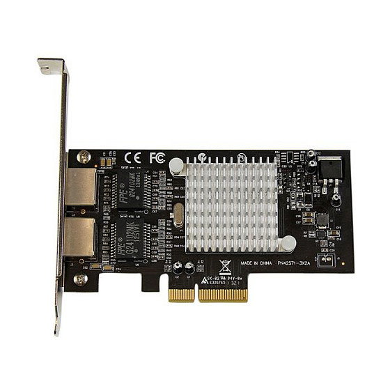 StarTech.com Tarjeta de Red PCI Express Gigabit Ethernet con 2 Puertos RJ45 Chipset Intel i350 ST2000SPEXI StarTech.com Tarjeta de Red PCI Express Gigabit Ethernet con 2 Puertos RJ45 Chipset Intel i350 ST2000SPEXI