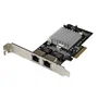 StarTech.com Tarjeta de Red PCI Express Gigabit Ethernet con 2 Puertos RJ45 Chipset Intel i350 ST2000SPEXI
