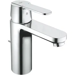 Grohe 23454000 Mezclador de Lavabo Monomando Cromo Brillante Caño Mediano Cartucho Cerámica 35mm Desagüe Emergente Instalación Rápida