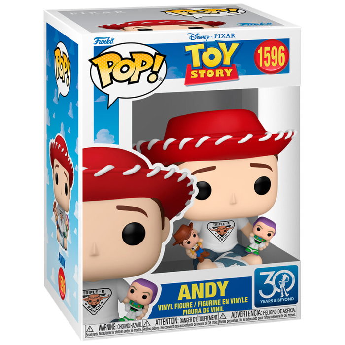 Funko Pop! Andy - Toy Story 30º Aniversario Funko Pop! Andy - Toy Story 30º Aniversario