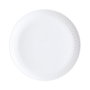 Plato Llano Opal Pampille Blanco Luminarc 25 cm