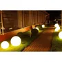 Lumisky Bola de Luz LED para Exterior BOBBY W50 - Blanco Frío con Cable, Base Ø50cm E27